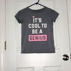 Carter's Grey Genius T-shirt (Sz 14)